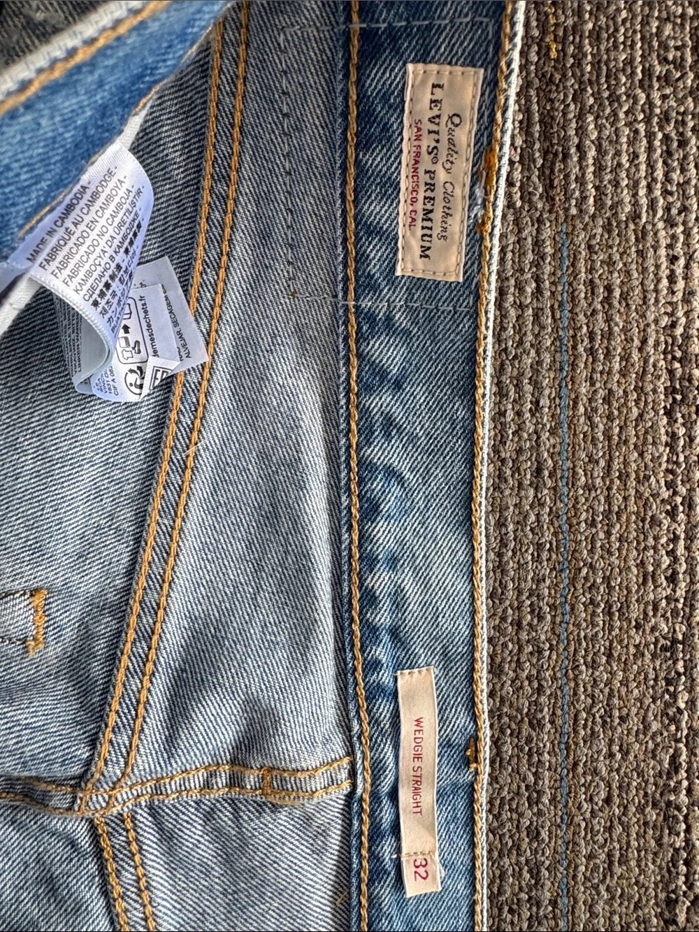 Light Blue Distressed Women’s Jeans